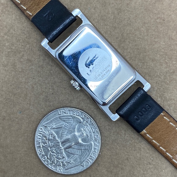 Vintage Lacoste Watch Silver Tone Watch - Picture 3 of 7